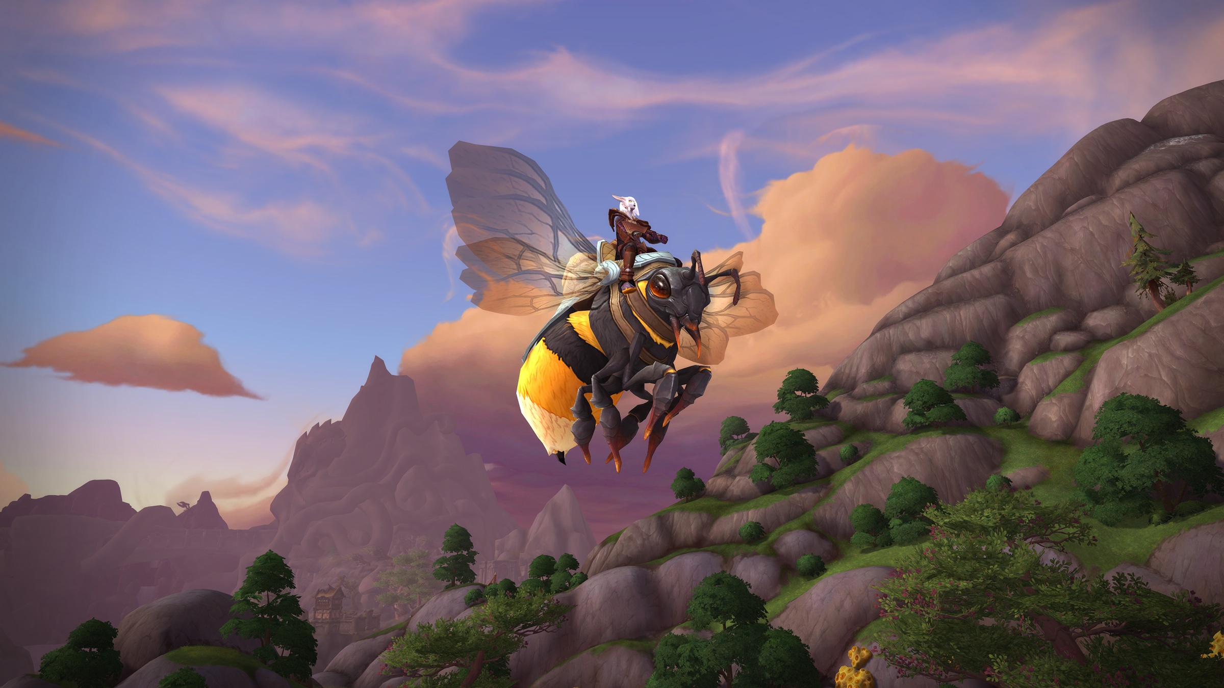 Honeyback Hive And Honeyback Harvester Bee Mount Guide Wowhead News - mount of god roblox