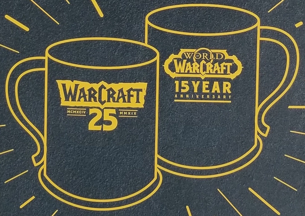 Mug Anniversaire Warcraft A Collectionner A La Blizzcon 19 Actualites Wowhead