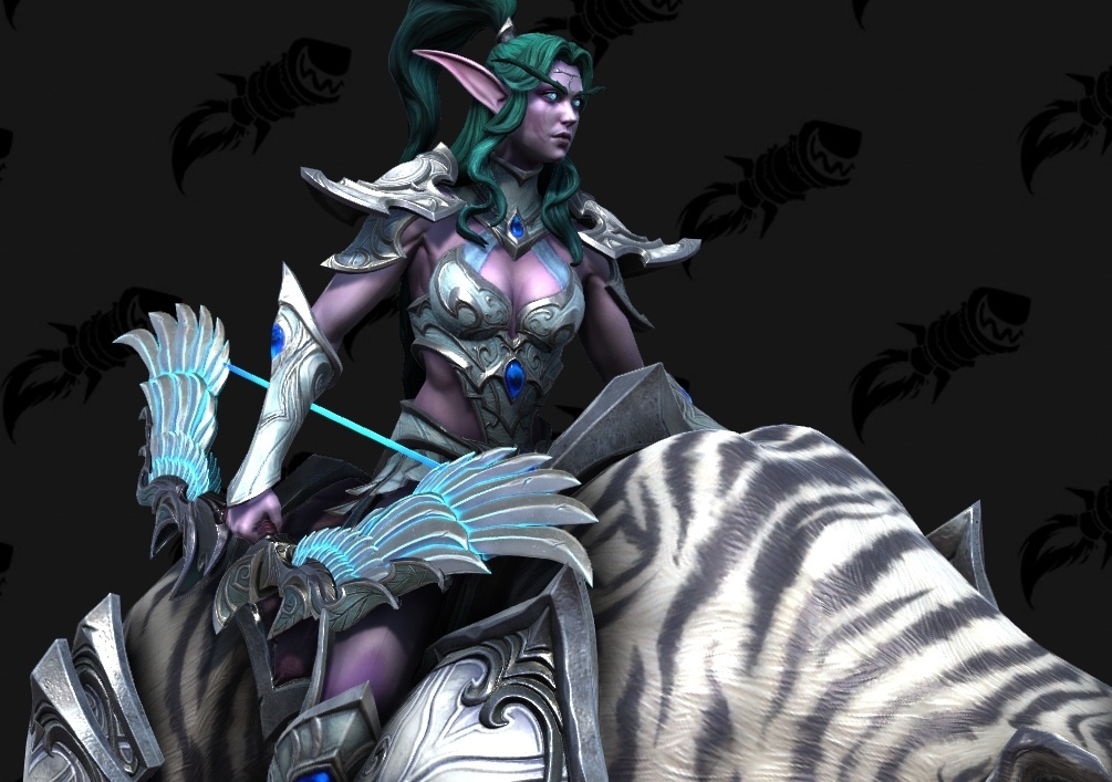 Night Elf Models from Warcraft III Reforged Tyrande Malfurion Faerie Dragon Actualités Wowhead