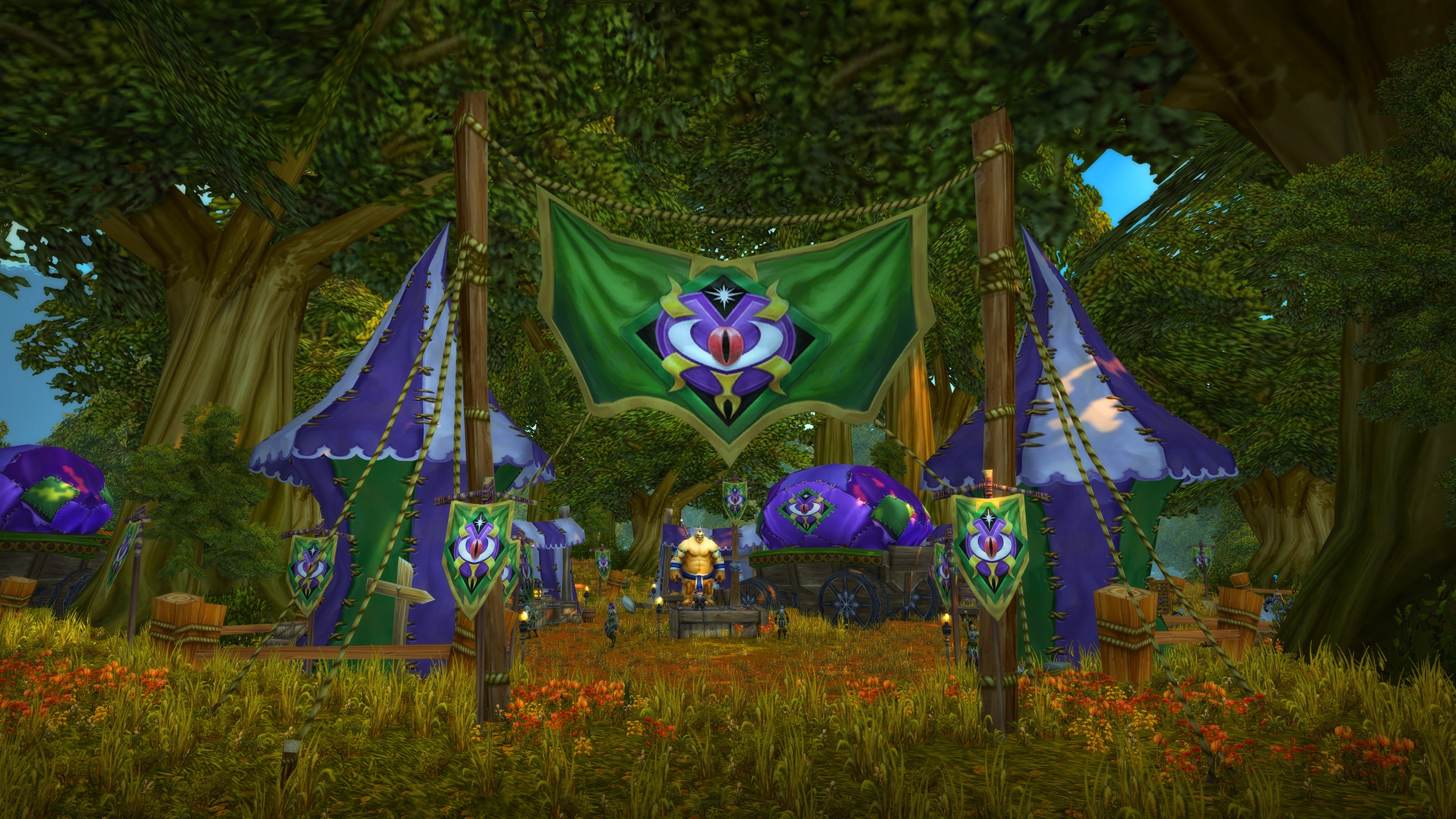 Der WoW Classic DunkelmondJahrmarkt für den März 2020 im Wald von Elwynn Wowhead News