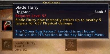 sharply Partially Out of date Shadowlands GCD Discussion: Blade Flurry Deals AoE Damage When Activated -  Wowhead News