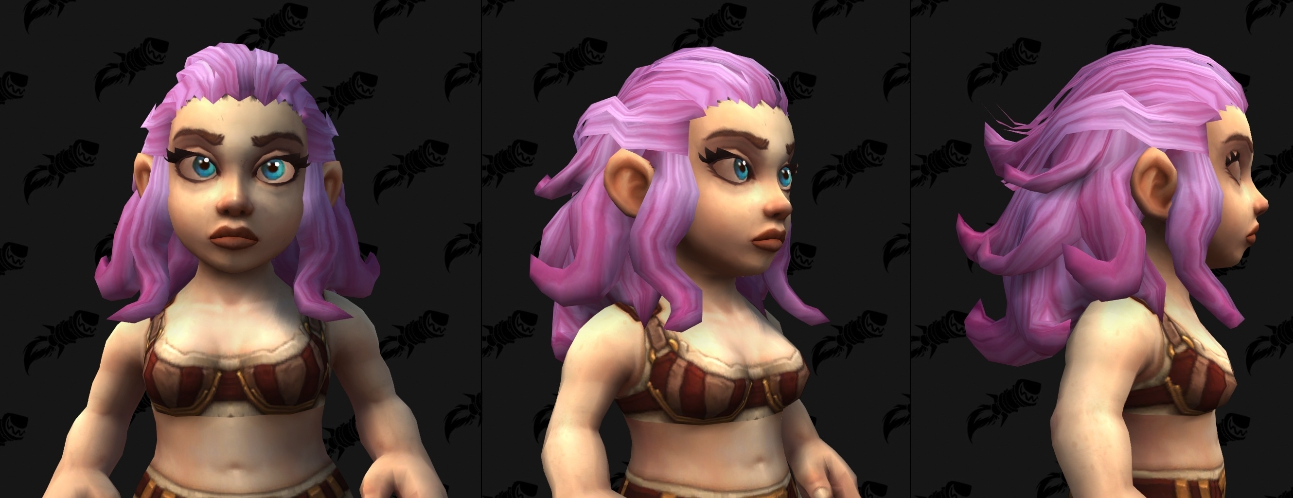 New Female Gnome Shadowlands Customization Options Hairstyles And Earrings Wowhead News 