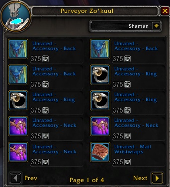 PvP Vendor and Item Upgrade Vendor Located in Oribos - First Look -  Actualités Wowhead