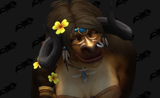 Tauren Female Shadowlands Character Customization Options Added In