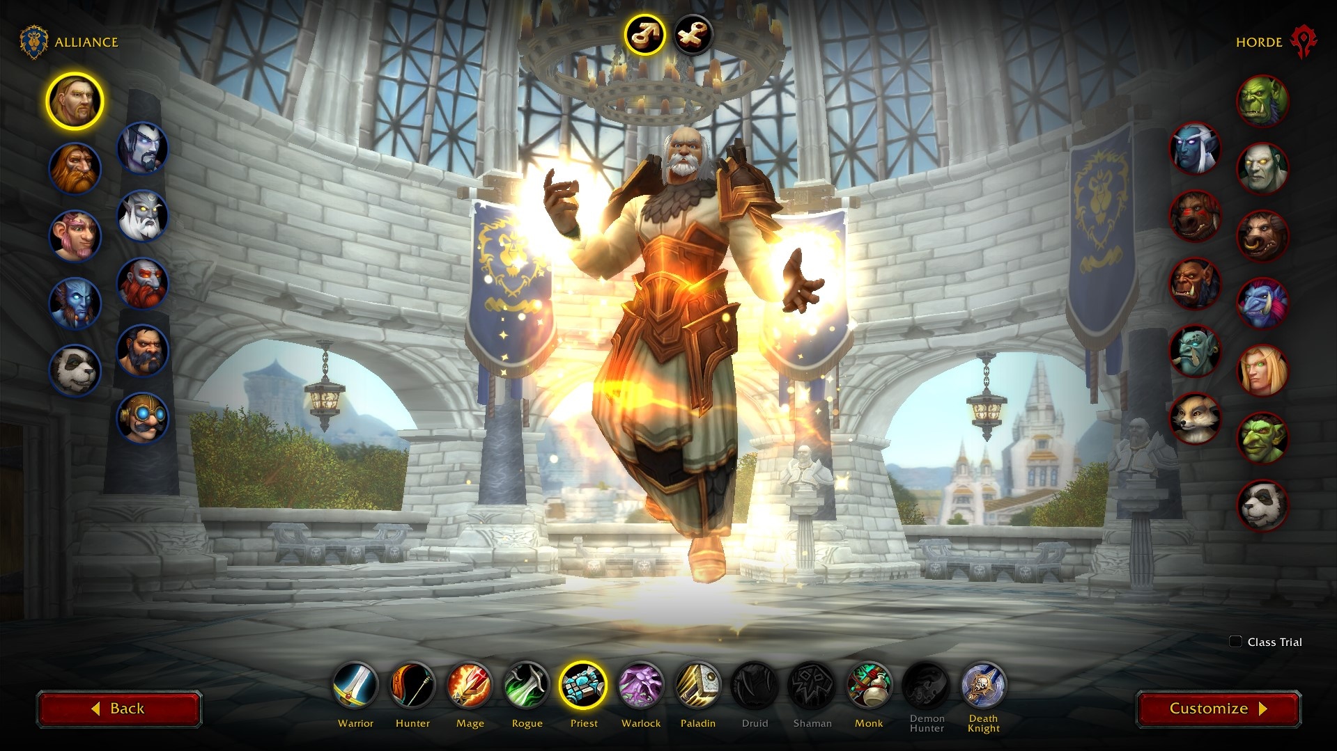 New Class Animations in the Character Creation Screen in Shadowlands ...