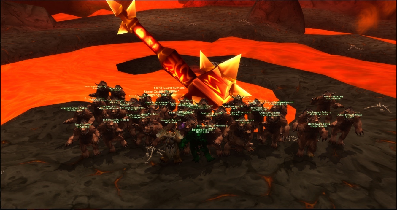 Classic World First: 40 Druiden clearen Geschmolzener Kern - Wowhead News