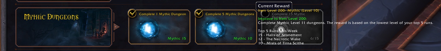 Mythic 10 Weekly Chest 440 With Personal or X1 Boosting Service X2 Loot 8.2 