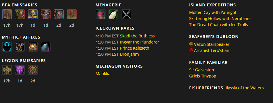 Today WoW Updated New 10 Minute Icecrown Rare Timers - Tracks Next Bronjahm and Skadi Spawn - Wowhead News