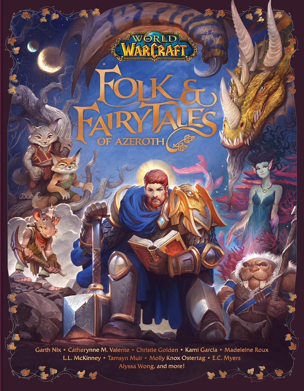 Показана обложка книги Folk And Fairy Tales Of Azeroth Новости Wowhead