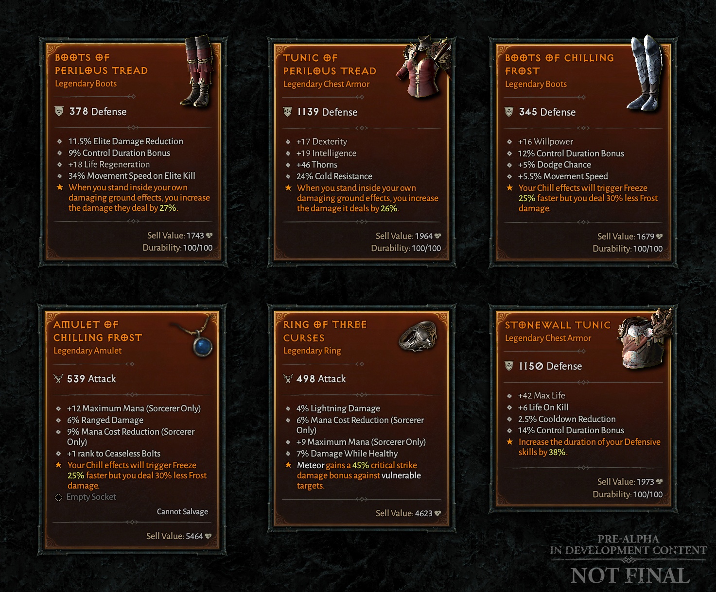 Diablo IV Quarterly Update on Itemization - Legendary Affixes, Primary ...