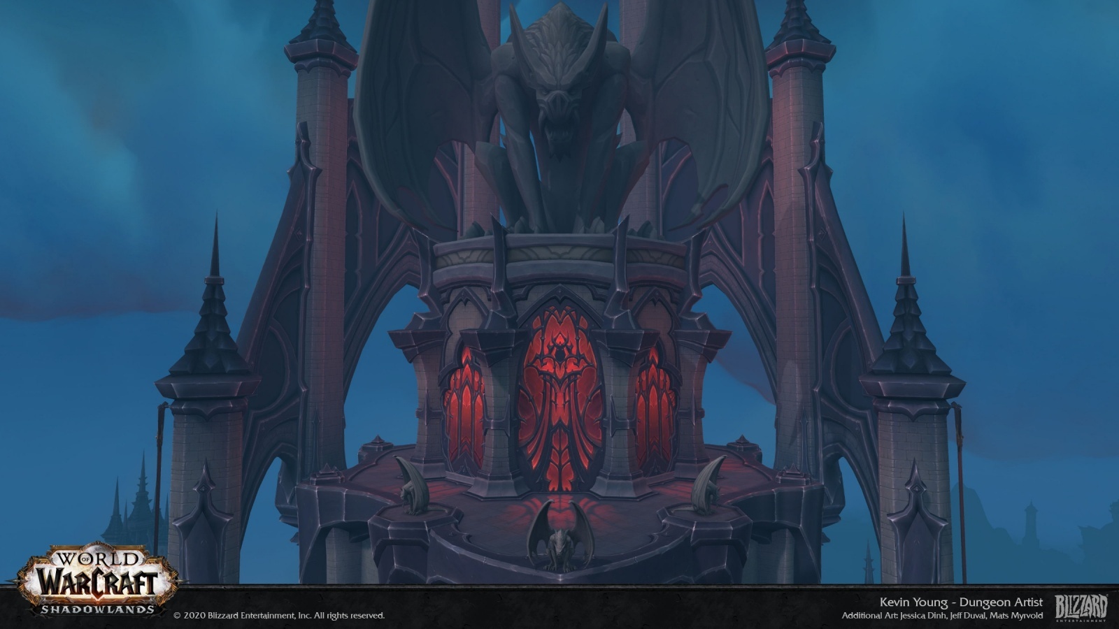 Shadowlands Art Blast: Revendreth, Sinfall and Castle Nathria by Dungeon  Environment Artist Kevin Young - Новости Wowhead