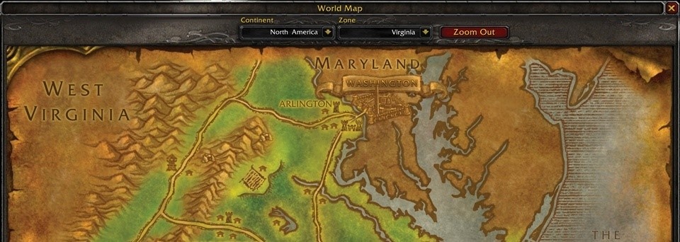 Amazing maps, World map, World of warcraft