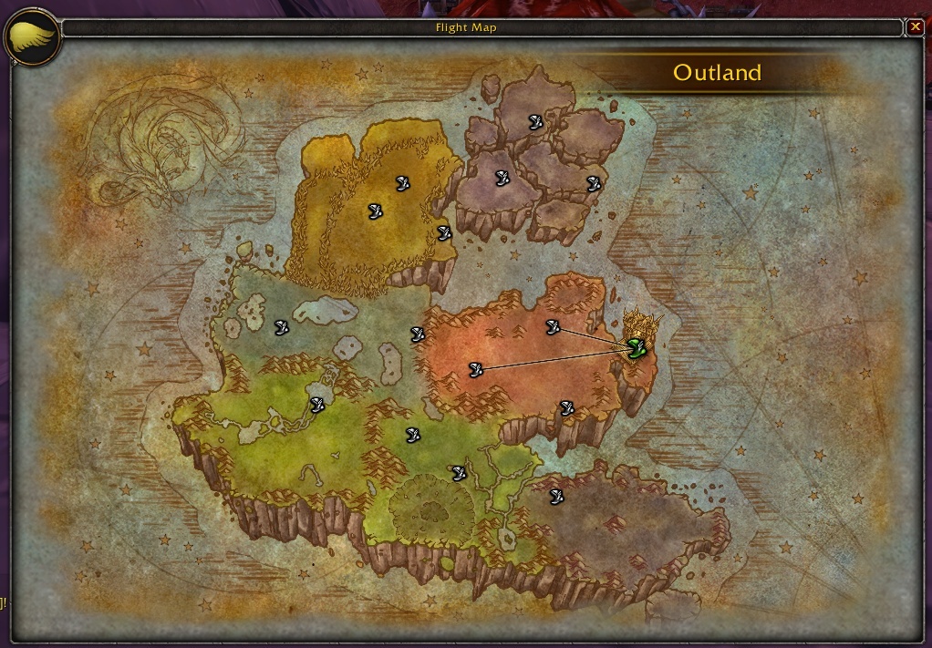 world of warcraft maps kalimdor