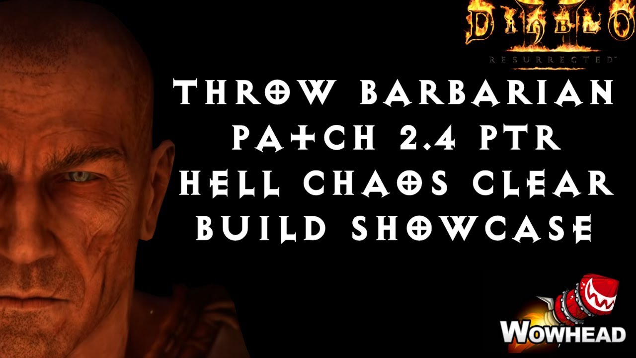 Diablo 2 Resurrected Patch 2.4 Builds Diablo II: Resurrected PTR Patch 2.4 - Buildguide für den Throw-Barbar