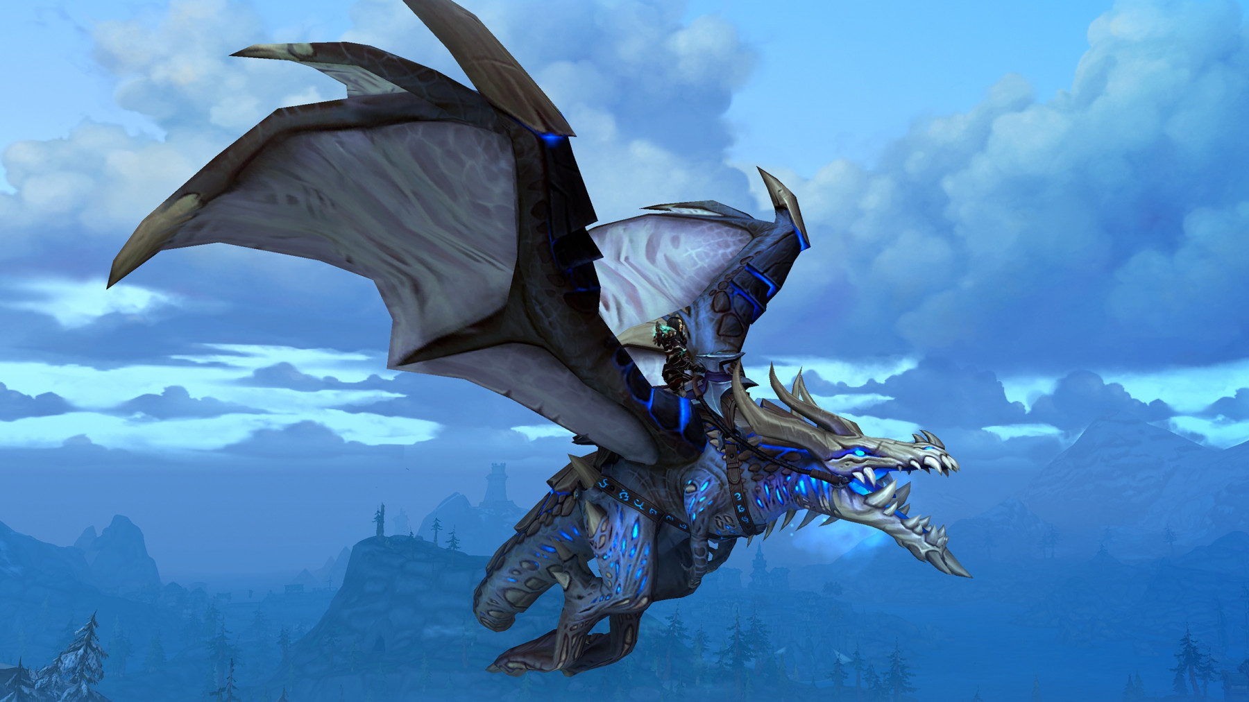 How winged steed (DK Mount) looked in Wotlk beta : r/wow