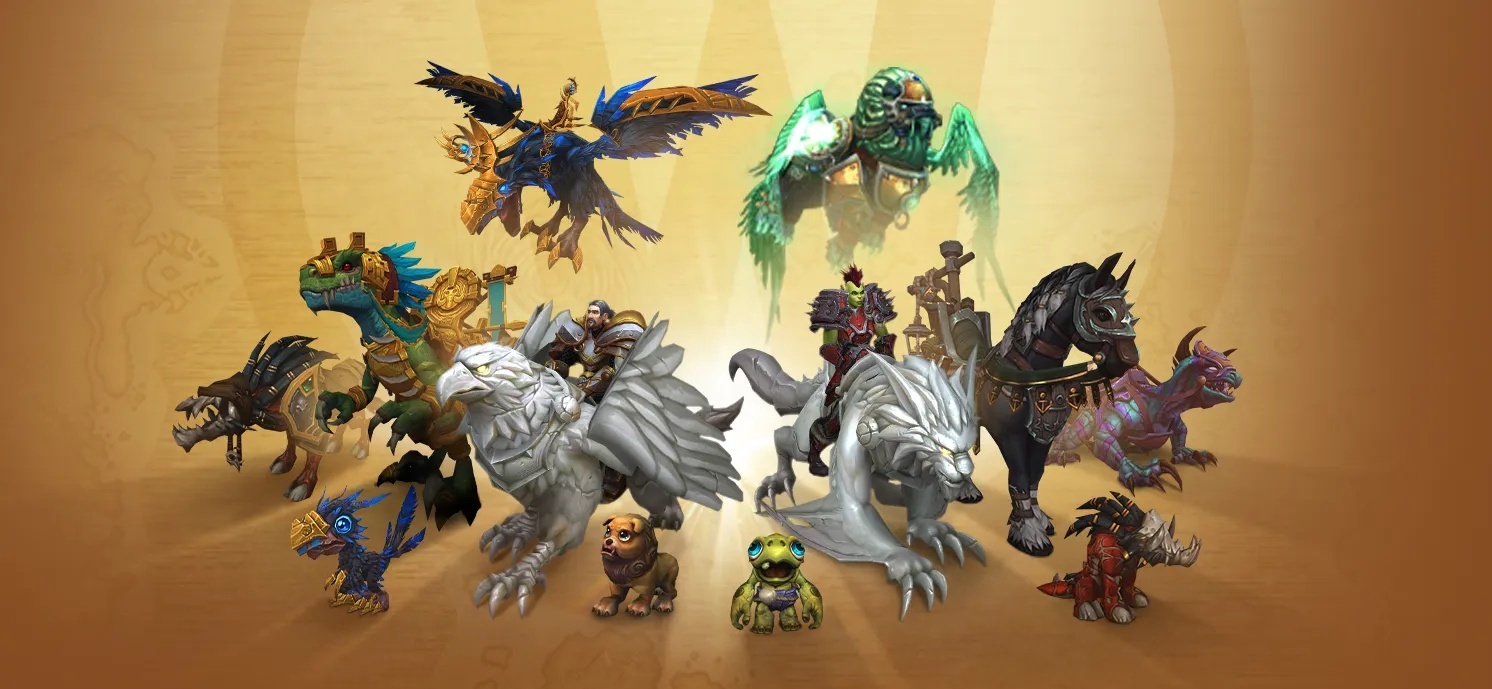 World of Warcraft Deluxe Edition Mount Bundle Anniversary Pack