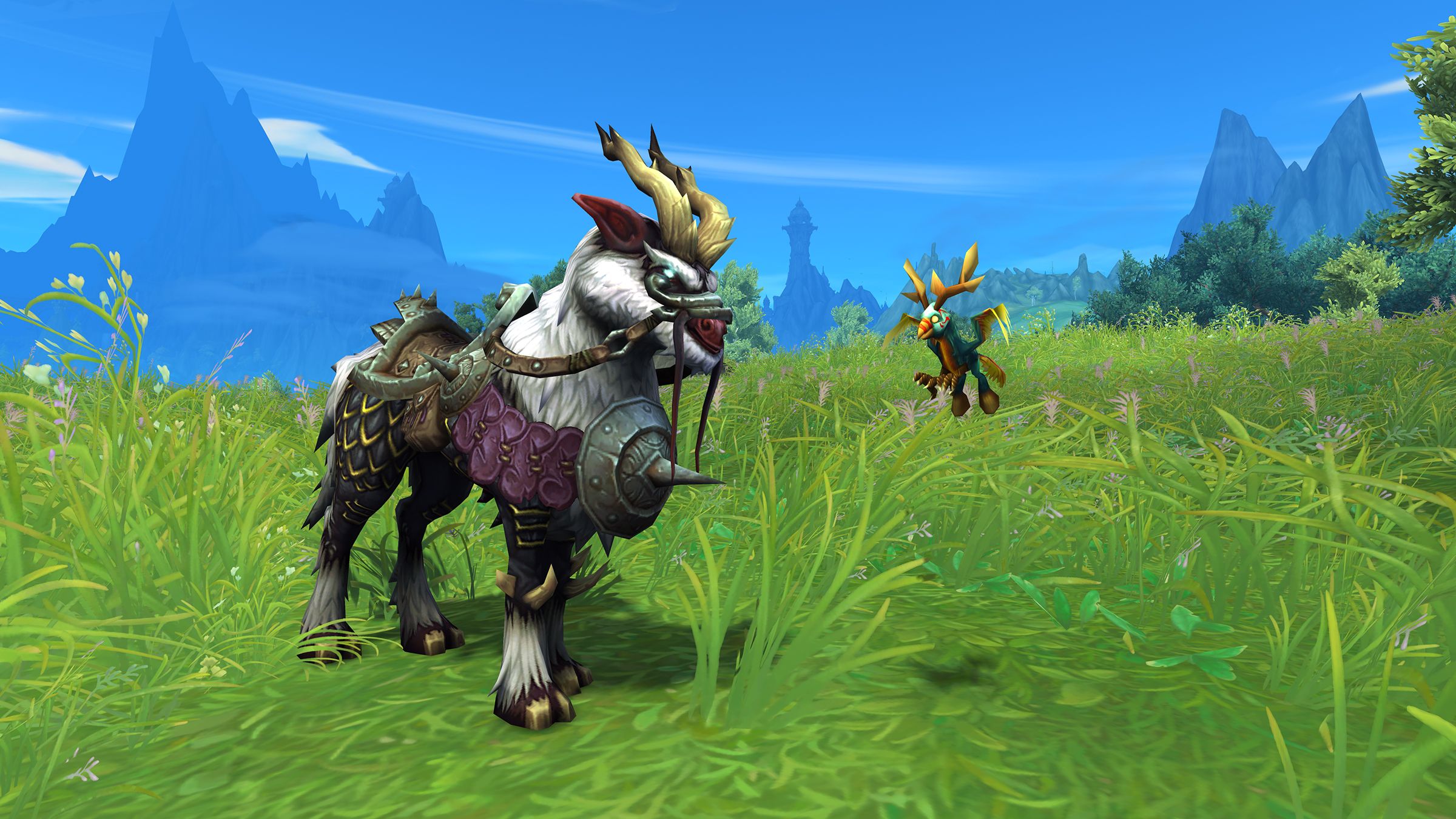 The third World of Warcraft Twitch Drop is now available! For the next three and a half days, players will be able to earn the Cenarion Hatchling pet and Swift Windsteed mount!