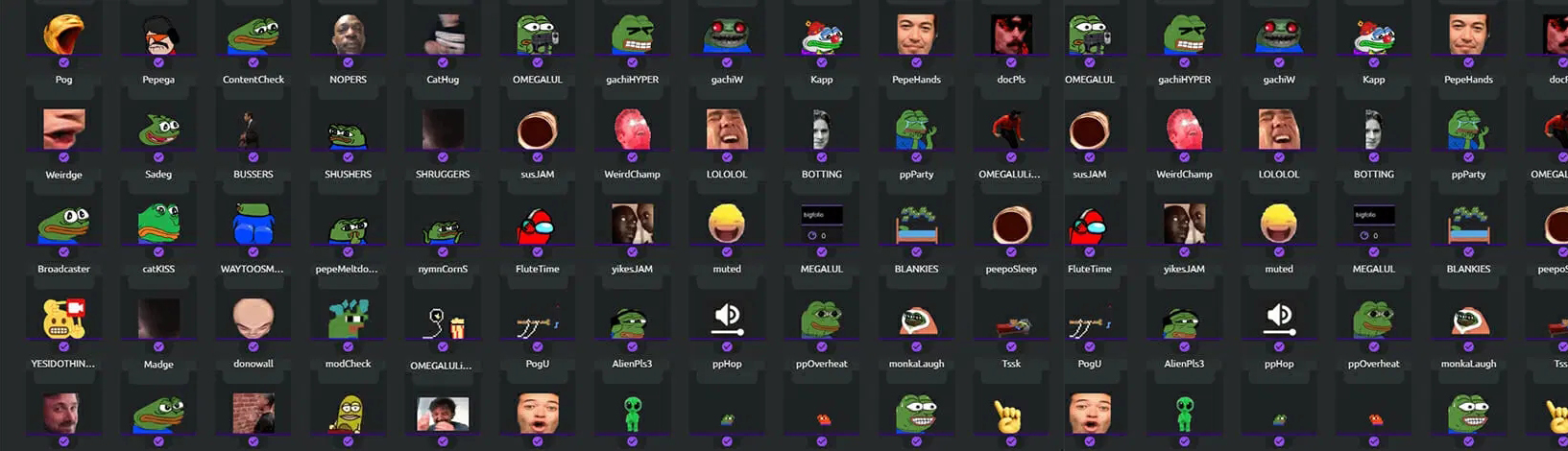 Animated Pepega Raid Emote Twitch Emote Meme Emote 