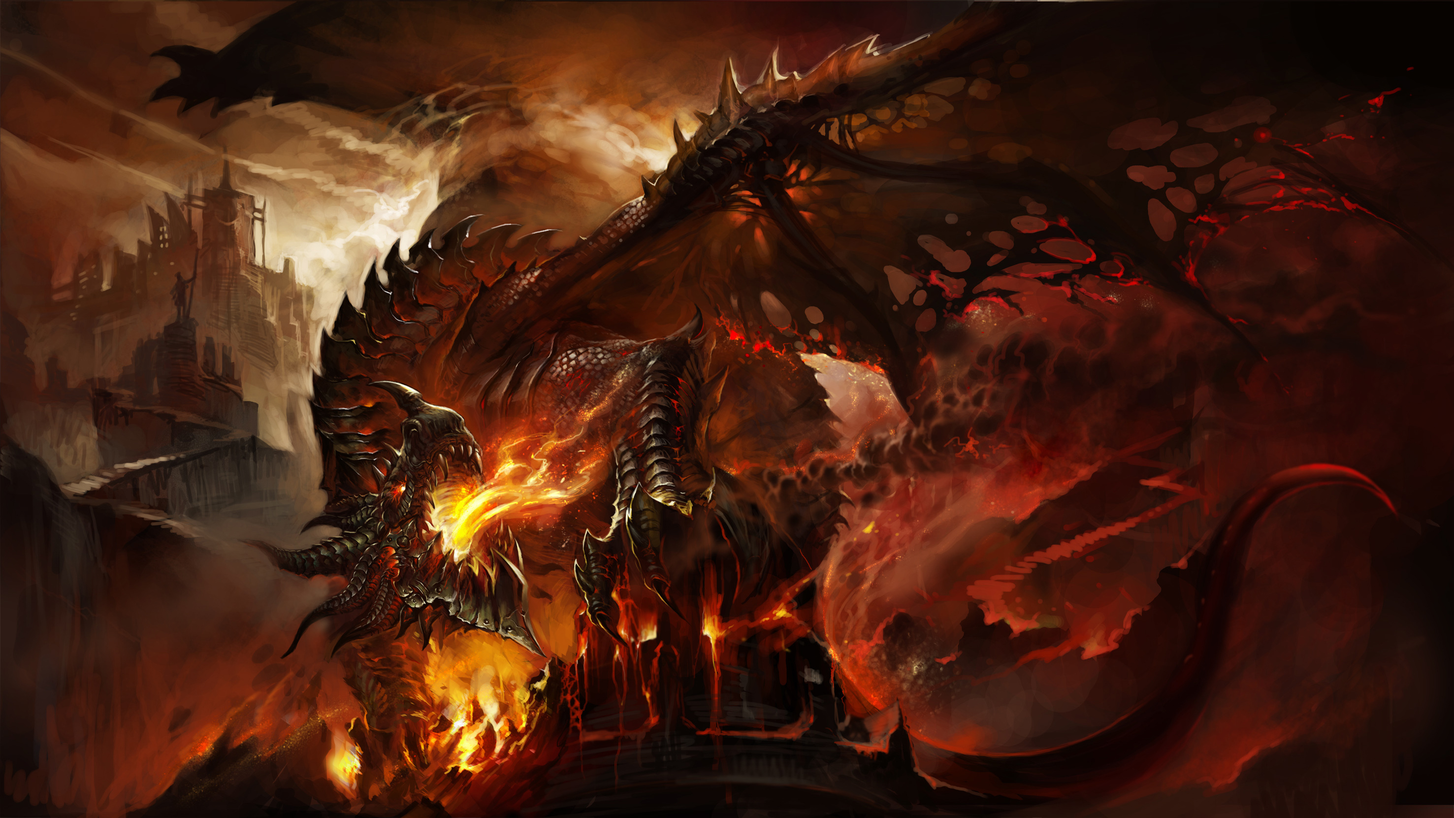 World of Warcraft: Cataclysm дракон. World of Warcraft Смертокрыл. Нелтарион Смертокрыл. World of Warcraft Cataclysm Смертокрыл.