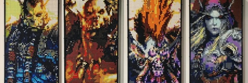 Mosaic Artist Creates World of Warcraft Art with Lego - Community ...