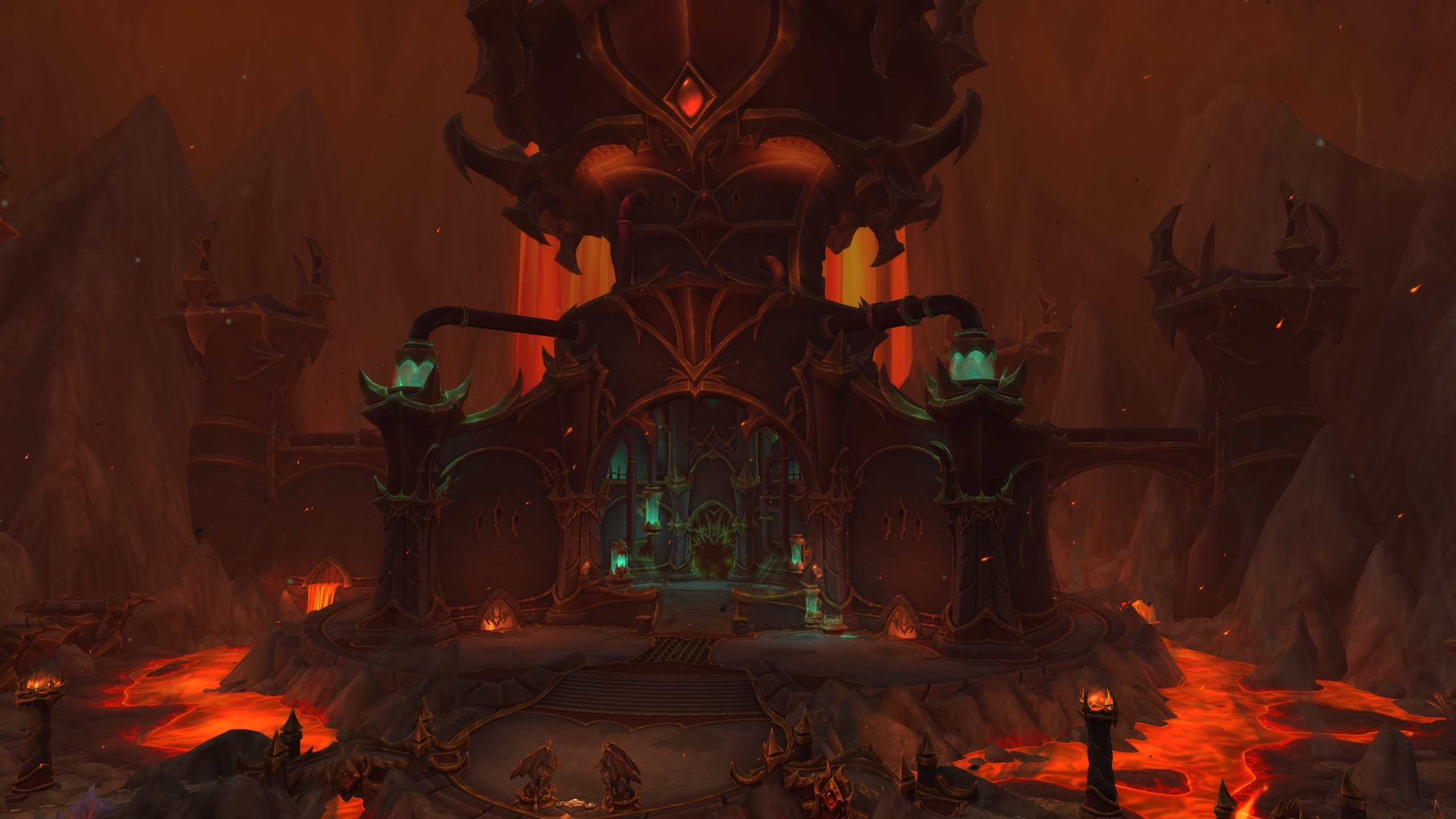 Aberrus, the Shadowed Crucible Raid Entrance in the Zaralek Cavern thumbnail