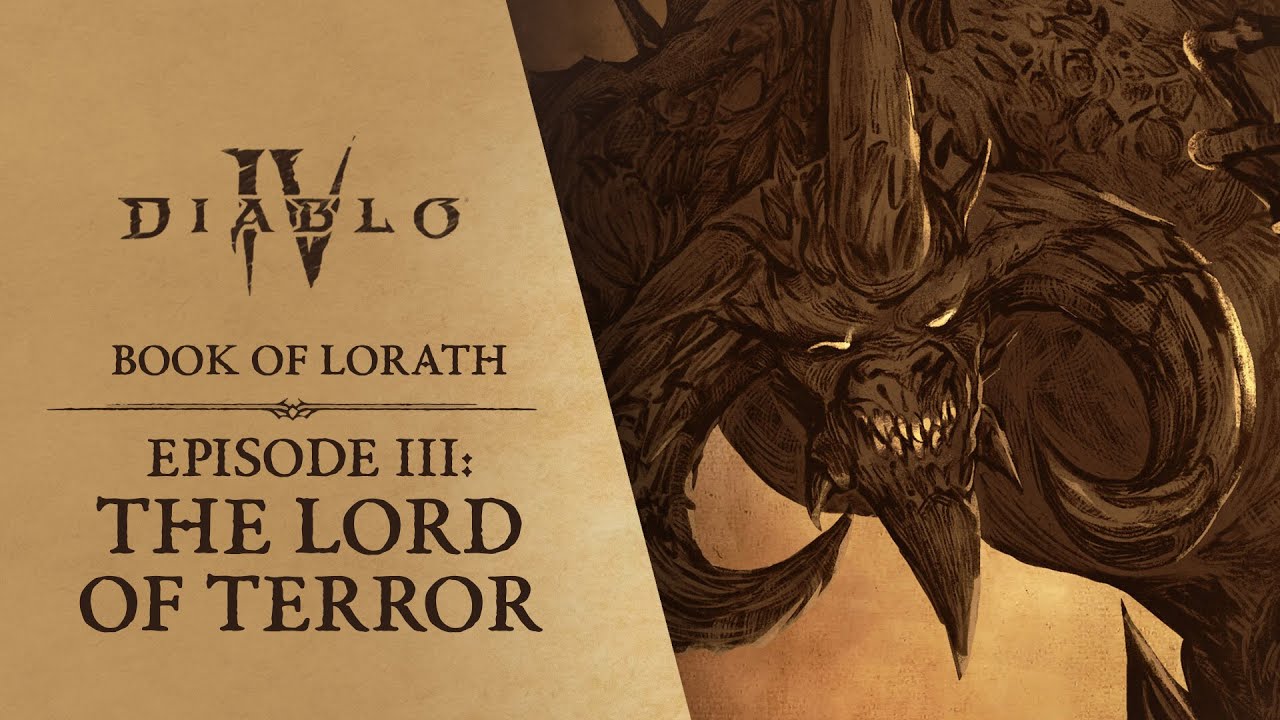 The Book of Lorath - Third Diablo 4 Lore Video Released - Wowhead News