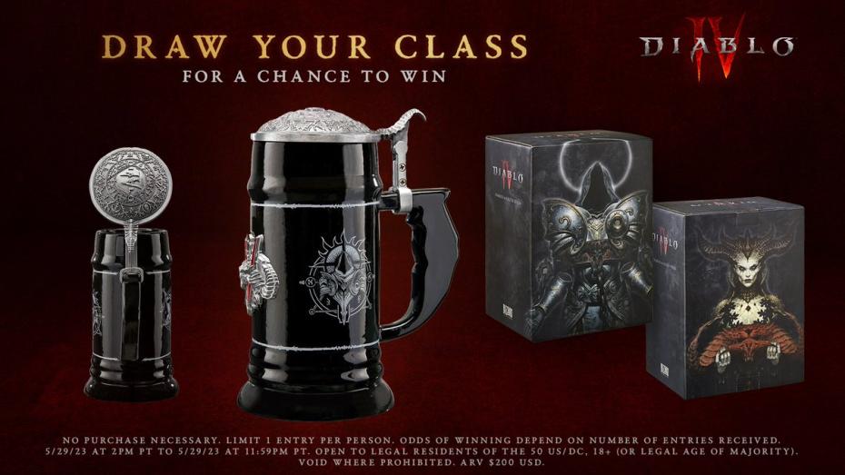 Draw Your Diablo 4 Class - Win a Limited Edition Diablo 4