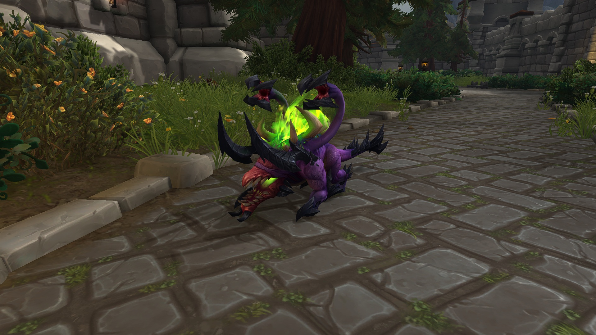 Purple New Felhunter Customization Found - Voidmaw Felhunter - Новости  Wowhead