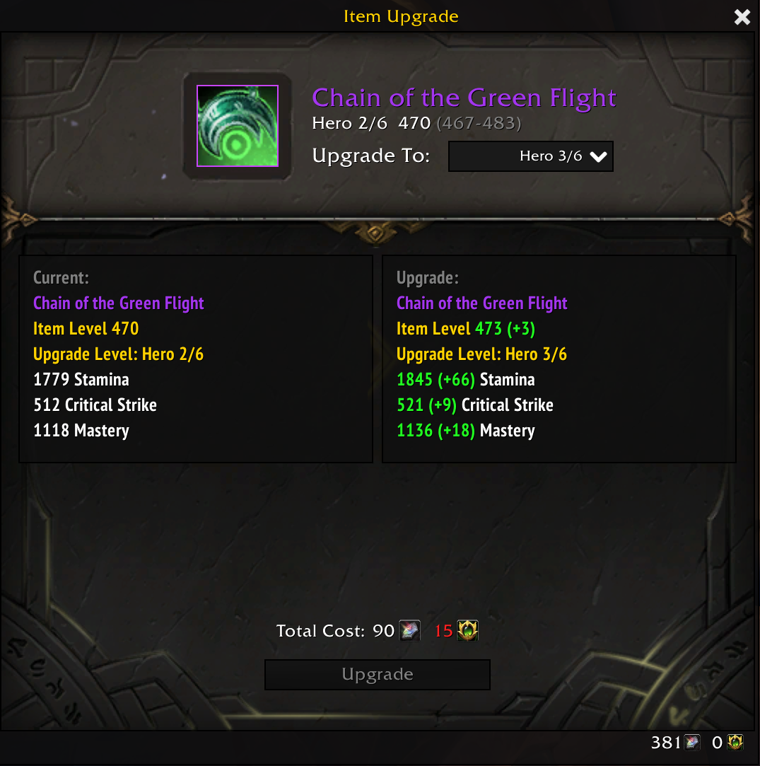 How to Unlock 50% Flightstone Discount on Gear Upgrades - Wowhead News