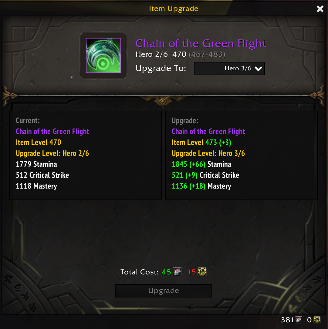 How to Unlock 50% Flightstone Discount on Gear Upgrades - Wowhead News