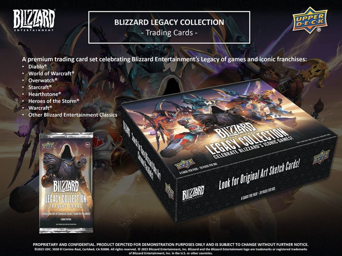 Upper Deck Unveils Blizzard Legacy Trading Card Collection—wowhead新闻 ...