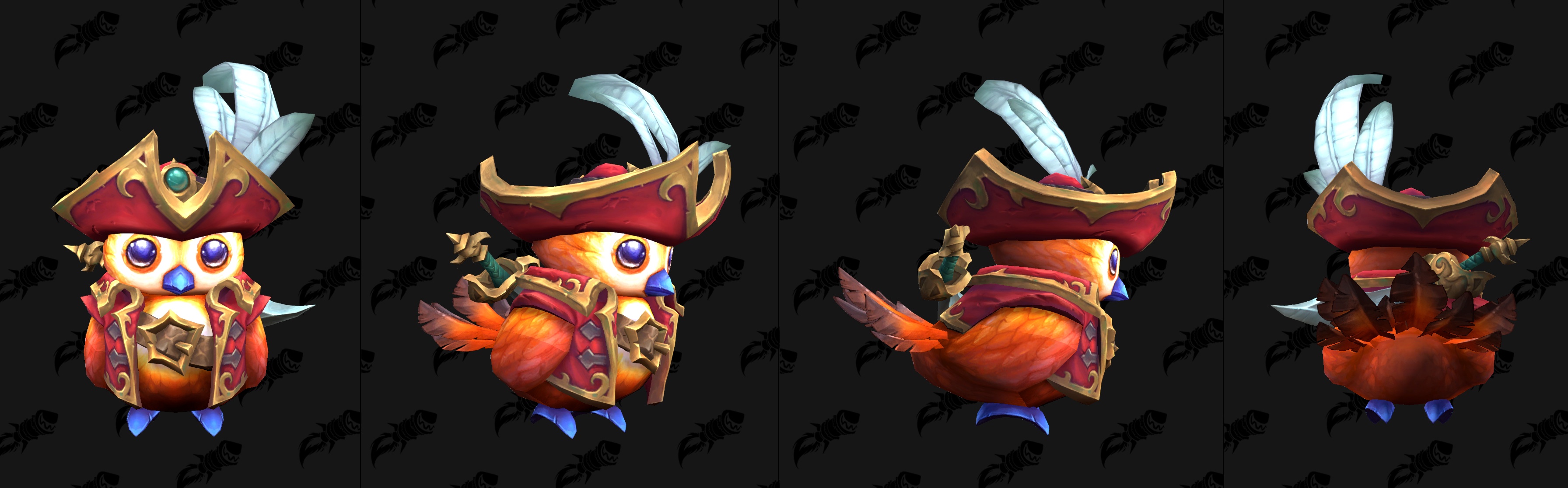 New Pirate Pepe Costume From Plunderstorm - A Tiny Plumed Tricorne ...