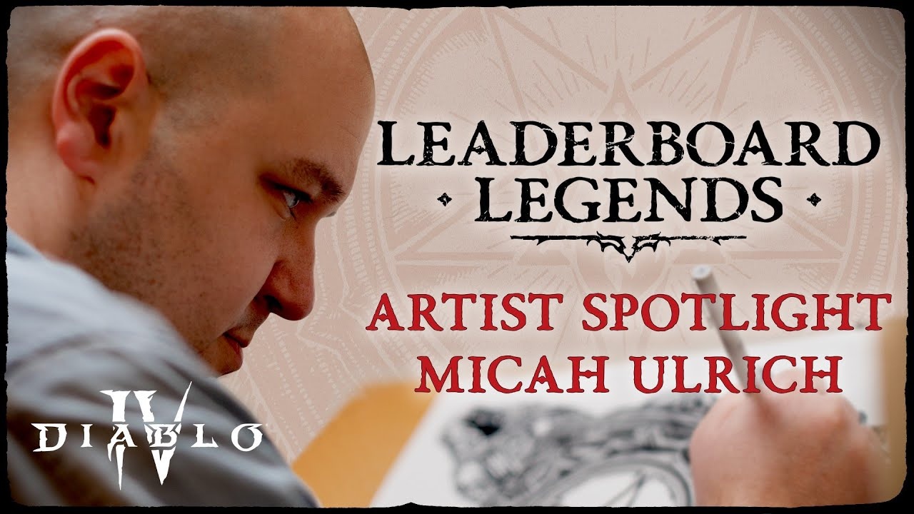 Diablo 4 Leaderboard Legends Artist Spotlight - Micah Ulrich - Wowhead News