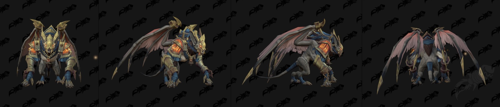 Gladiator Mount Models from The War Within - Armored Gargoyles thumbnail