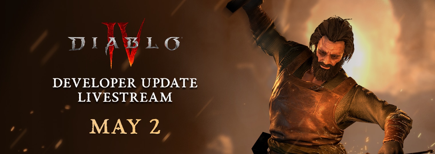 Diablo 4 Developer Update Livestream on May 2 - Season 4 Launch, PTR Learnings, and More