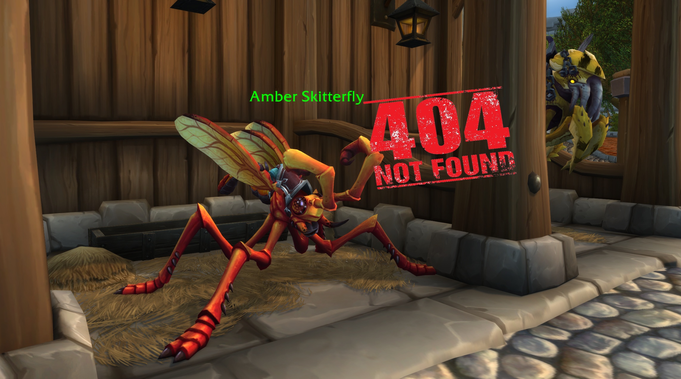 Bugged Bug at the Trading Post - Amber Skitterfly Mount Doesn't Exist! thumbnail