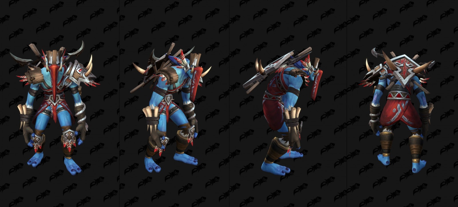Darkspear Troll Heritage Armor Questline Rewards - Including Two Unique Masks