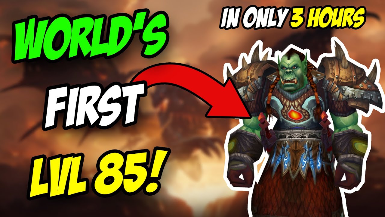 Cataclysm Classic World First Level 85 Achieved by Lmgd1 in Under 3 Hours -  Новости Wowhead