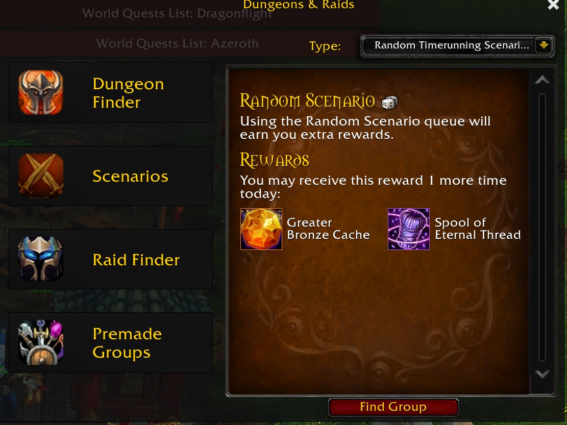 Bronze Buffed in Mop Remix! - First LFG Dungeon and Scenario Each Day -  Новости Wowhead