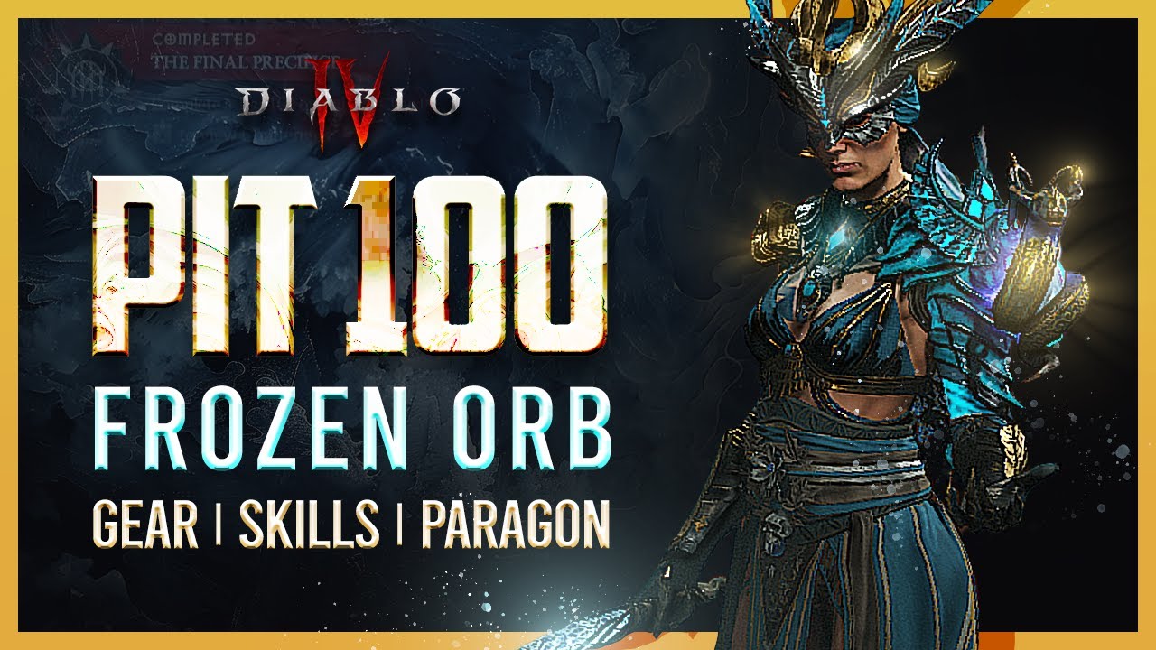 Barricade's Uber-Free Frozen Orb Sorcerer Dominates The Pit in Diablo 4 ...