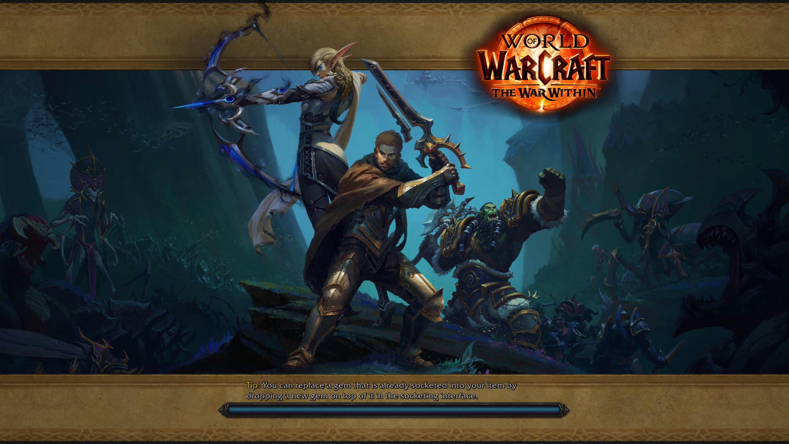 New Khaz Algar Continent Loading Screen in War Within Alpha - Key Art feat.  Alleria, Anduin, Thrall - Новости Wowhead