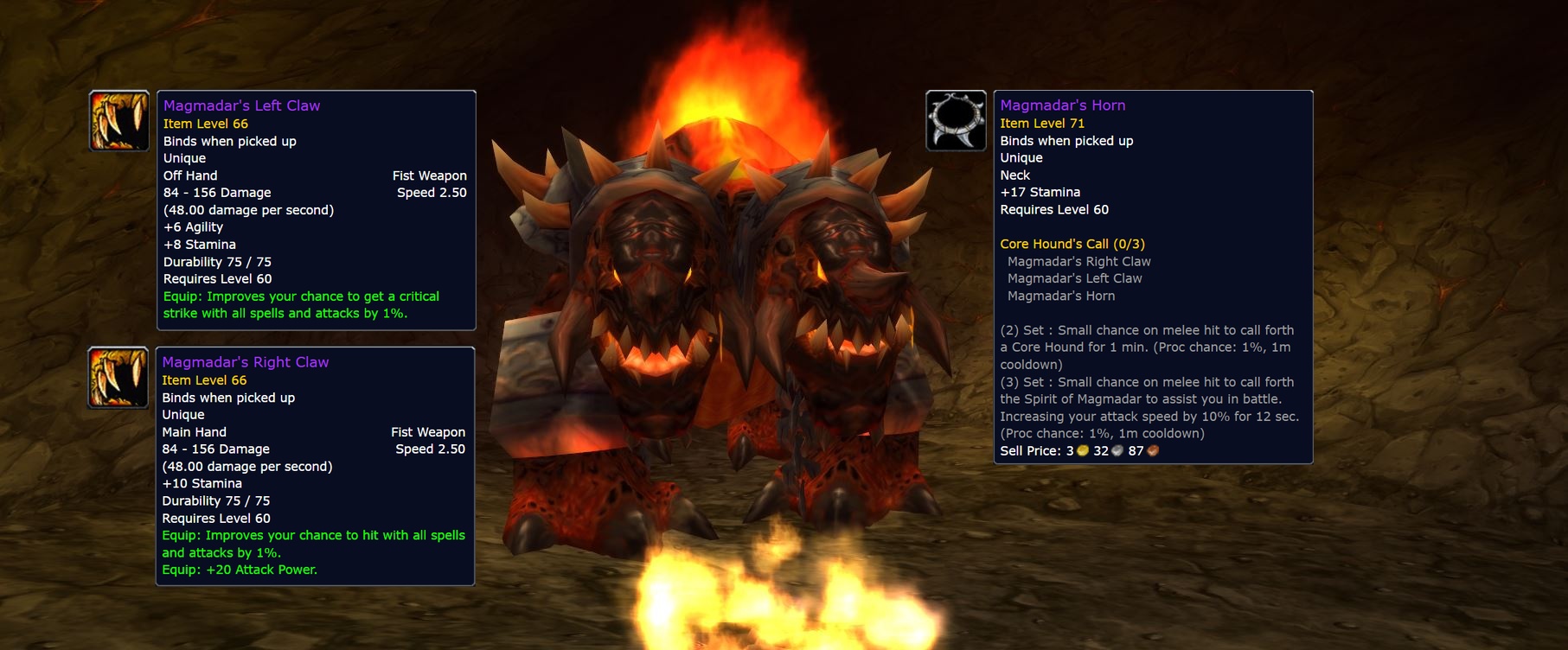 Summon the Spirit of Magmadar with Core Hound’s Call New Three 