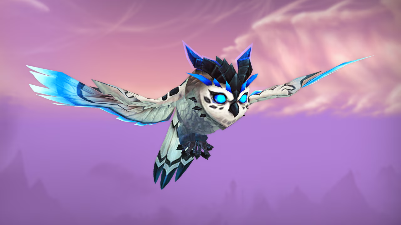 Swoopy Owl Pet Available In Cataclysm Classic 6 Month Subscription