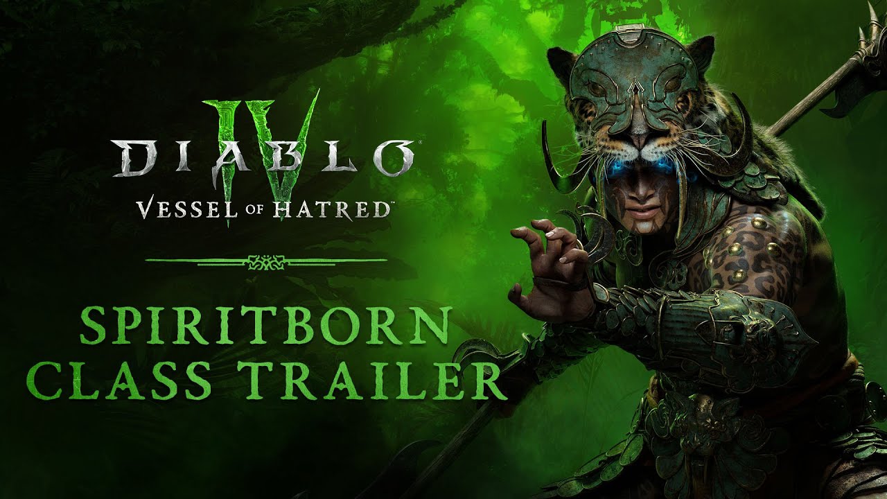 Spiritborn Class Trailer Released - Diablo 4: Vessel Of Hatred ...