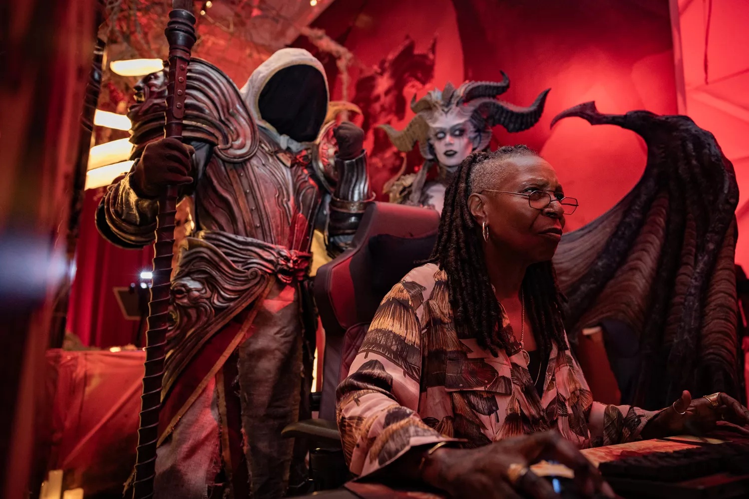 Whoopi Goldberg Receives Key To Hell From Inarius And Lilith At 