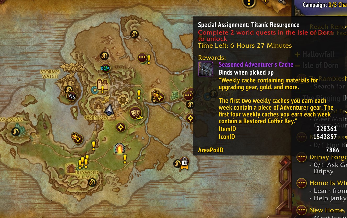 Earn Four Restored Coffer Keys Each Week to Unlock Increased Delve 