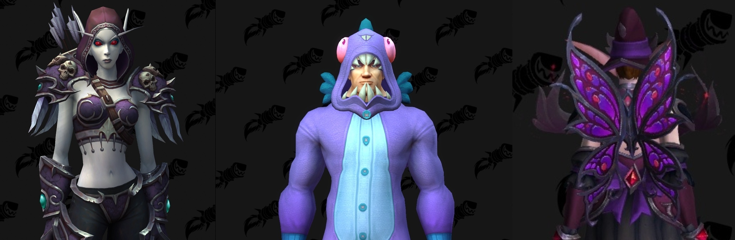 Datamined Trading Post Rewards for Winter 2024 - Sylvanas Armor, Purple ...