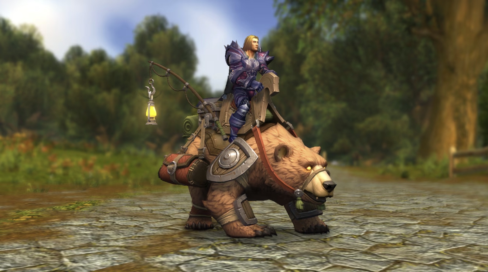 Grizzly Hills Packmaster New In Game Shop Mount With Transmog And Repair Functionalities