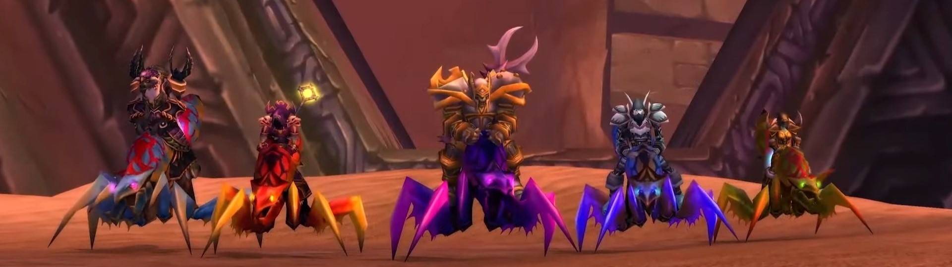 New Ahn'Qiraj Mount Recolors Datamined on Season of Discovery Phase 6 ...