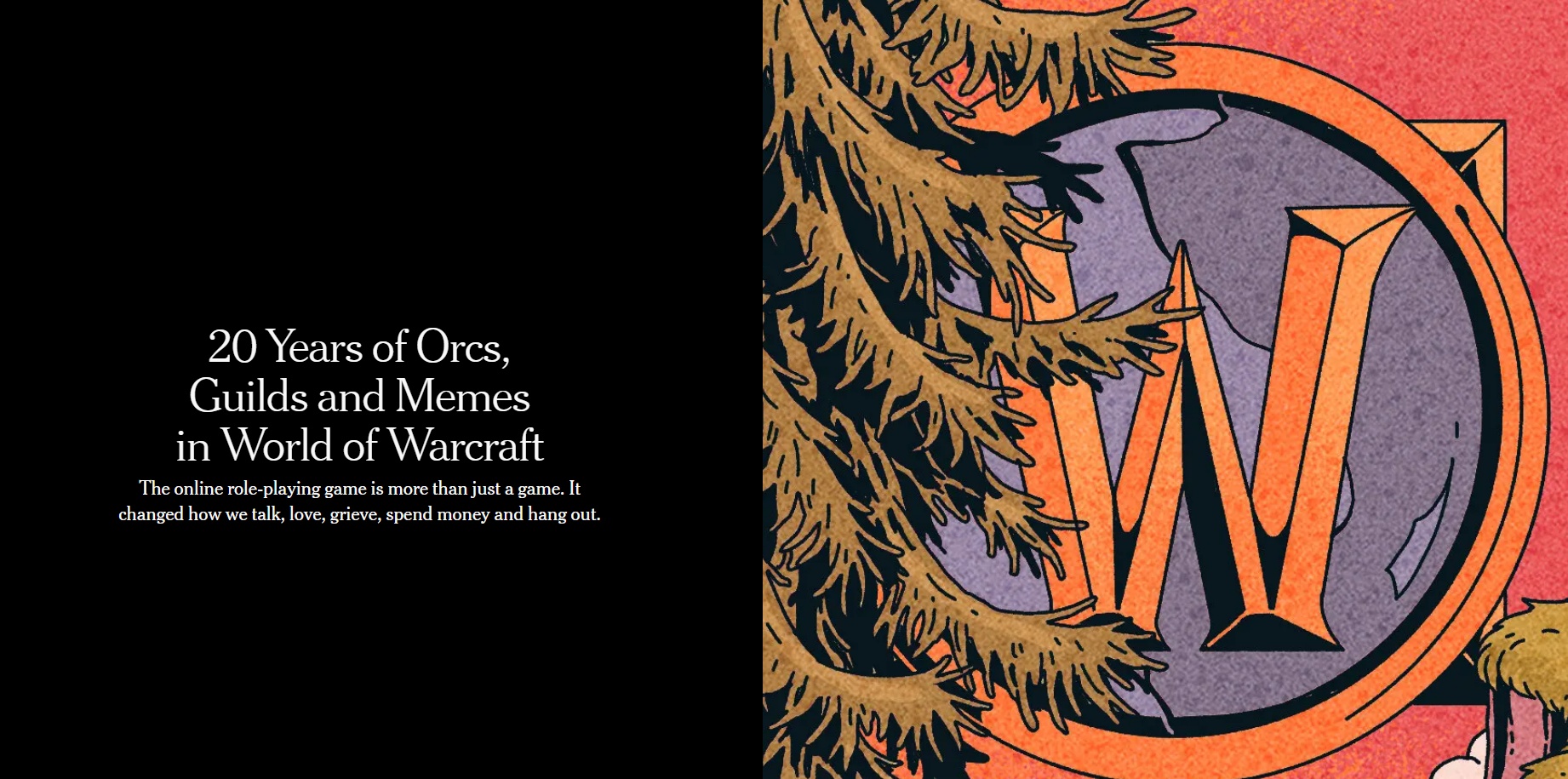 The New York Times Celebrates 20 Years of Orcs, Guilds and Memes in ...